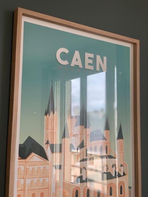 Appart 90M2 Lumineux, Centre, Vue Eglise Penchee Кан Екстериор снимка